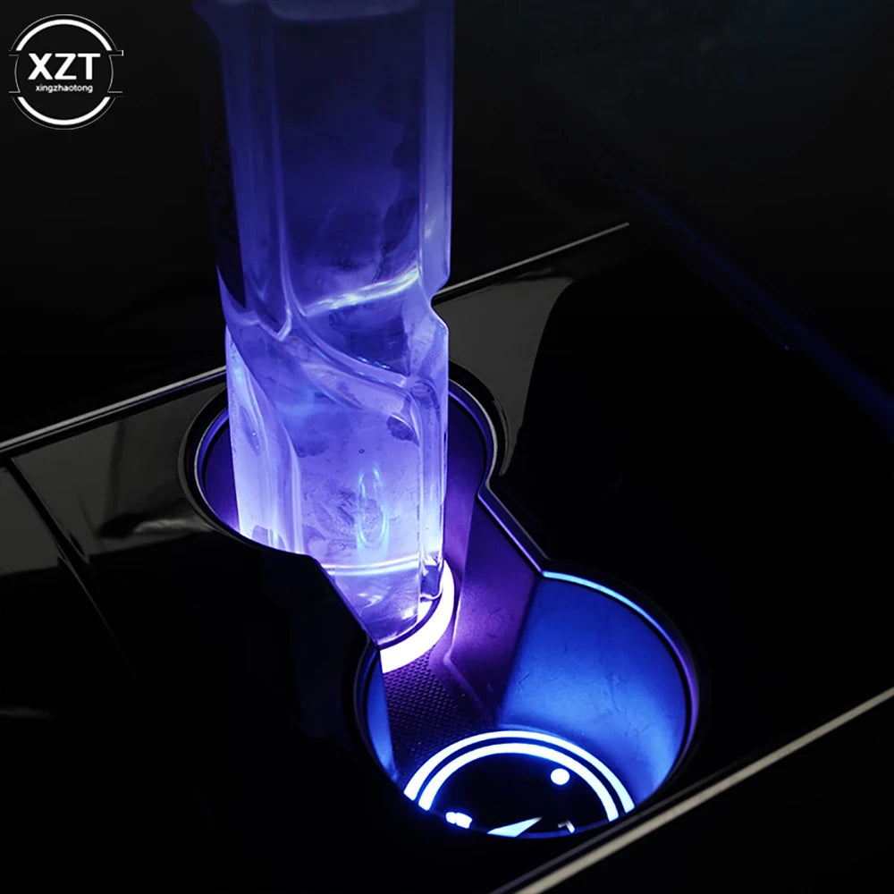 Colorful LED Cup Coaster Holder